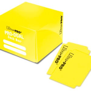 Ultra PRO PRO-Dual Standard Deck Box (Yellow)
