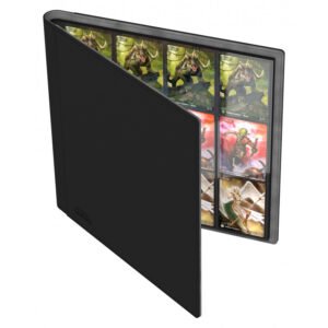 Ultimate Guard Quadrow Portfolio 480 - 24-Pocket Xenoskin (Black)