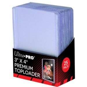 Ultra Pro Ultra Clear Premium Toploader 3" x 4"