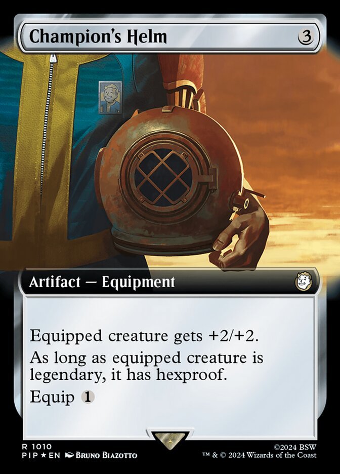 Champion's Helm (Extended Art Surge Foil)