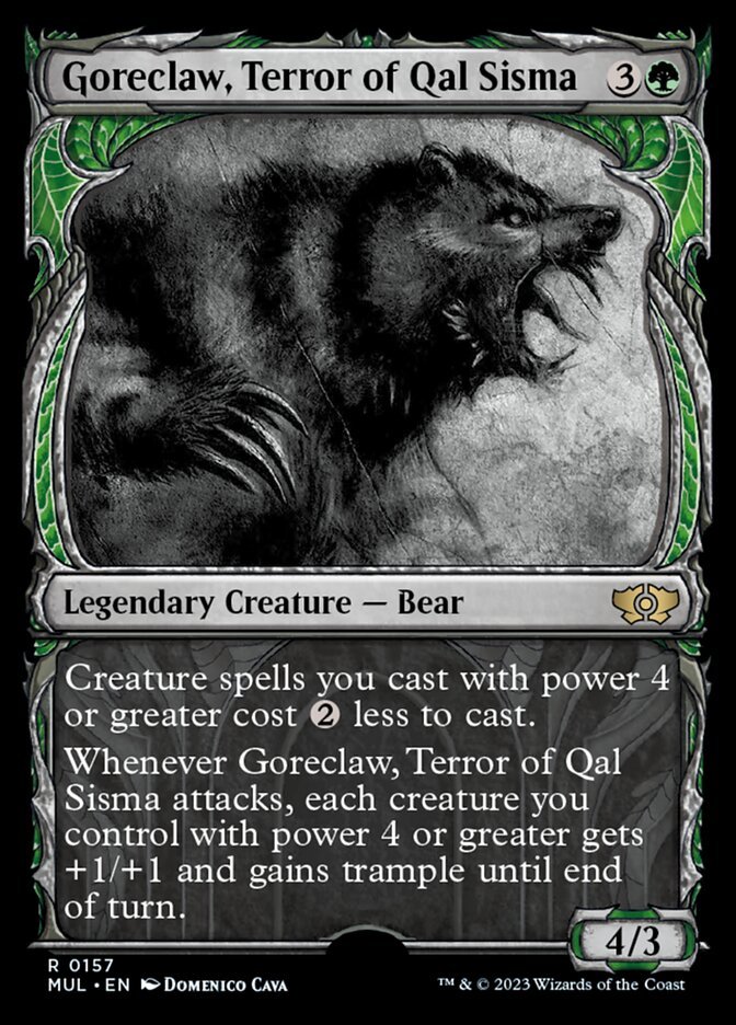 Goreclaw, Terror of Qal Sisma (Halo Foil)