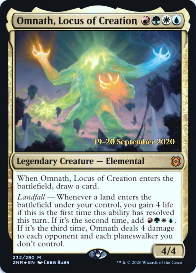 Omnath, Locus of Creation (PR Foil)