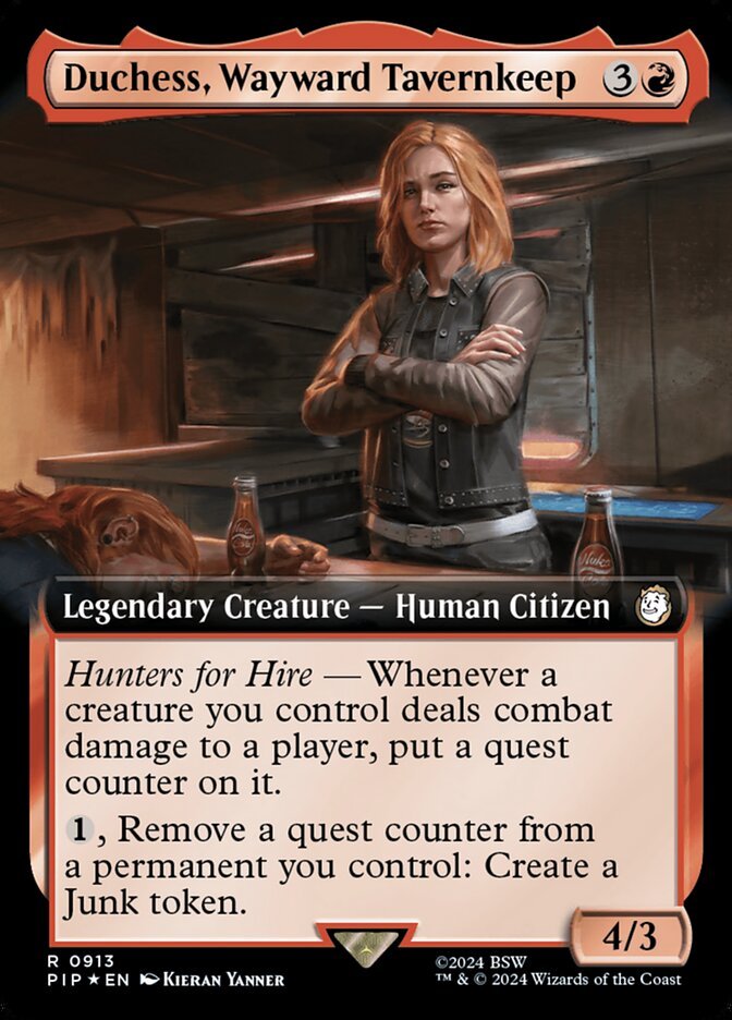 Duchess, Wayward Tavernkeep (Extended Art Surge Foil)