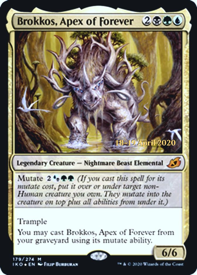 Brokkos, Apex of Forever (PR Foil)