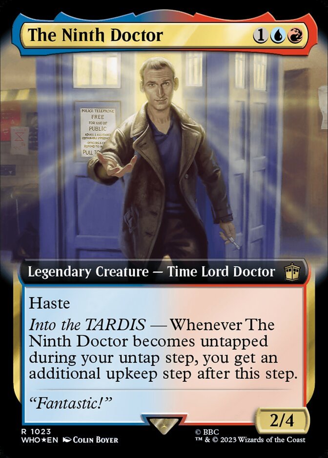 The Ninth Doctor (Extended Art Surge Foil)