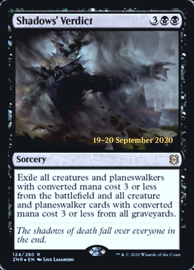 Shadows' Verdict (PR Foil)
