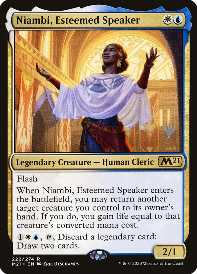 Niambi, Esteemed Speaker (Promo Pack)