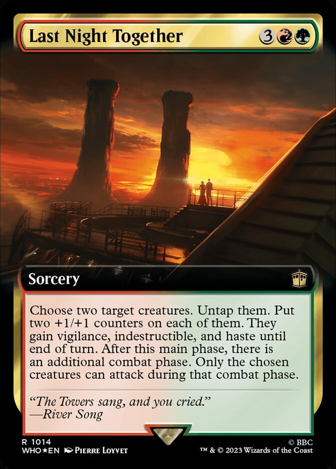Last Night Together (Extended Art Surge Foil)