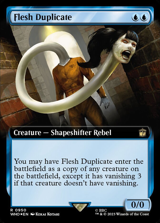 Flesh Duplicate (Extended Art Surge Foil)