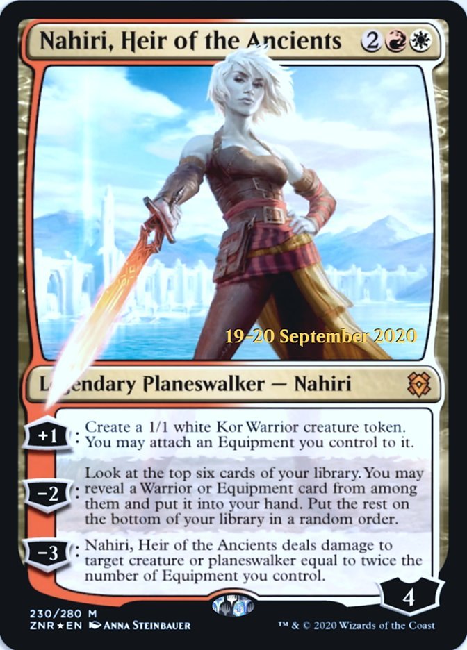 Nahiri, Heir of the Ancients (PR Foil)