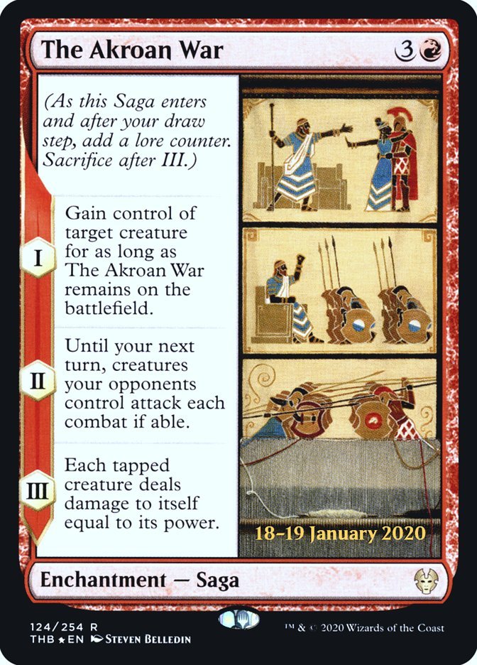 The Akroan War (PR Foil)