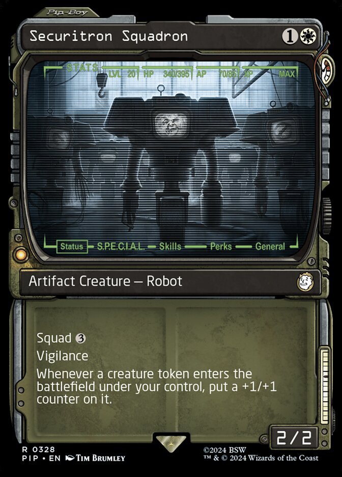 Securitron Squadron (Showcase)