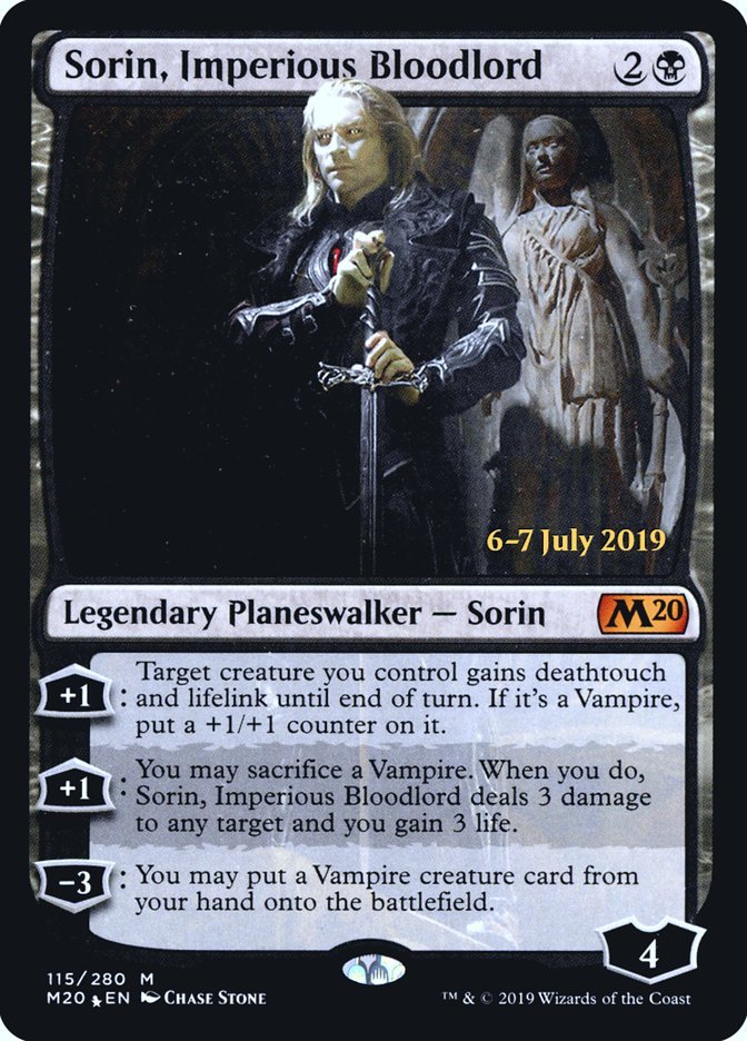 Sorin, Imperious Bloodlord (PR Foil)