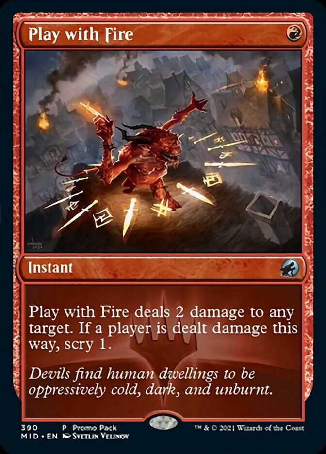 Play with Fire (Promo Pack)