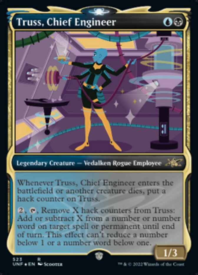 Truss, Chief Engineer (Showcase Galaxy Foil)