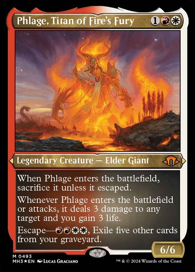 Phlage, Titan of Fire's Fury (Extended Art)