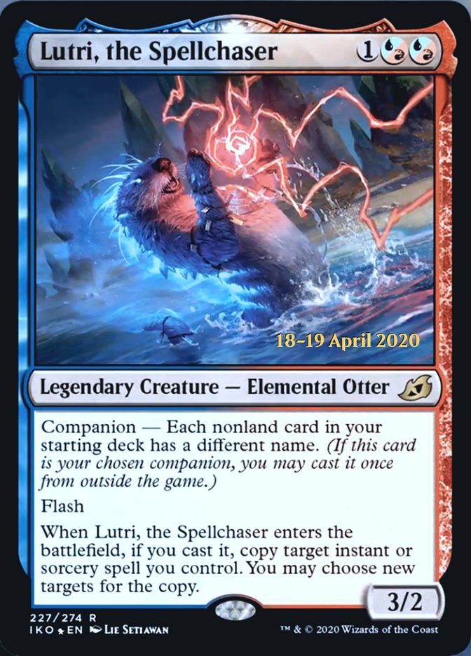 Lutri, the Spellchaser (PR Foil)