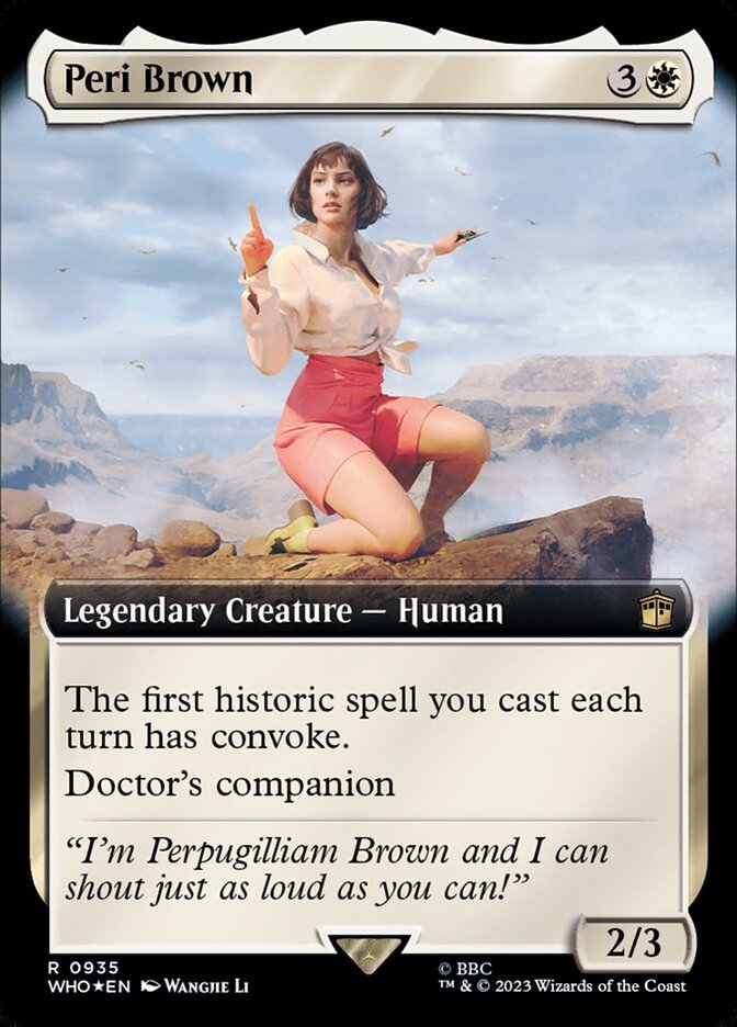 Peri Brown (Extended Art Surge Foil)