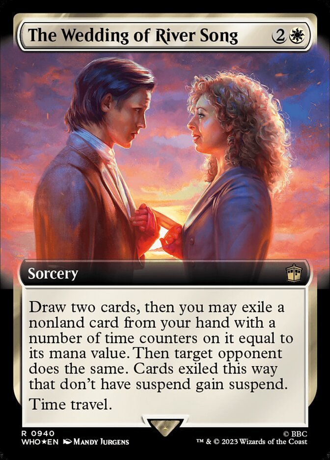 The Wedding of River Song (Extended Art Surge Foil)