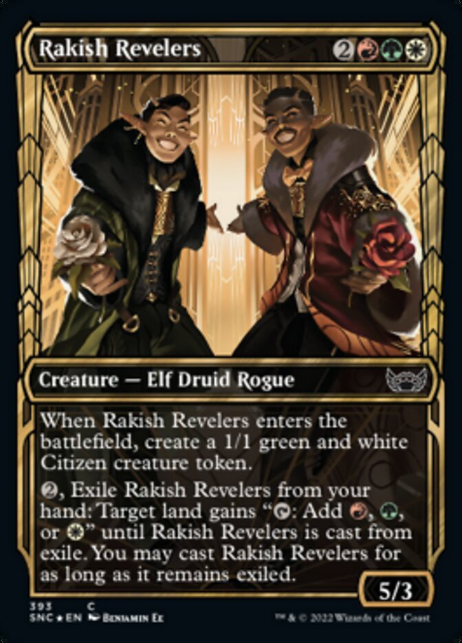 Rakish Revelers (Gilded Foil)