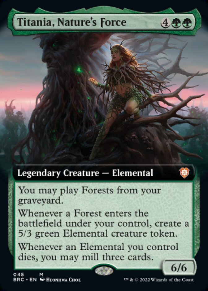 Titania, Nature's Force (Extended Art)