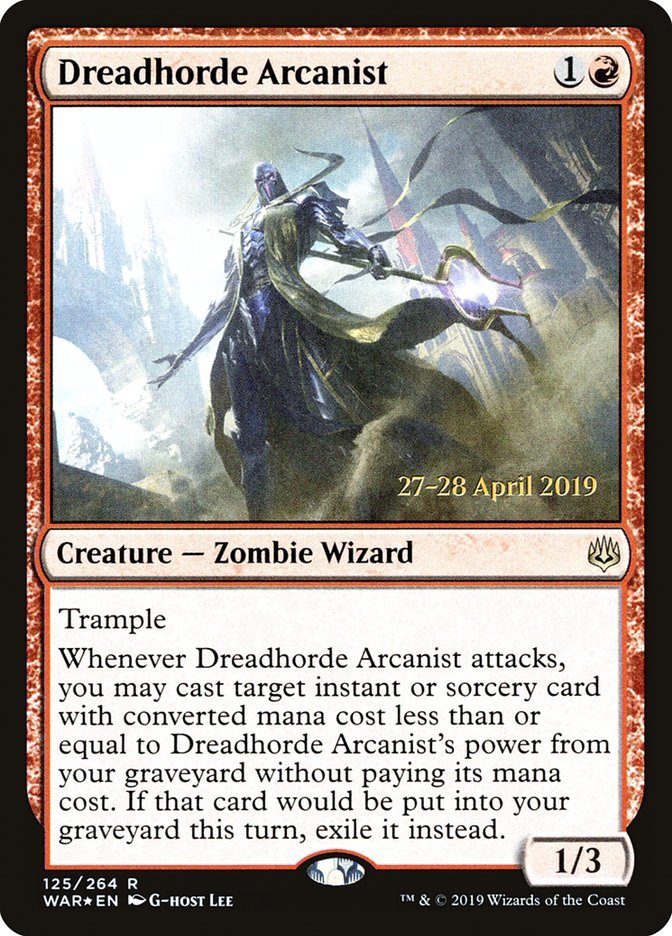Dreadhorde Arcanist (PR Foil)