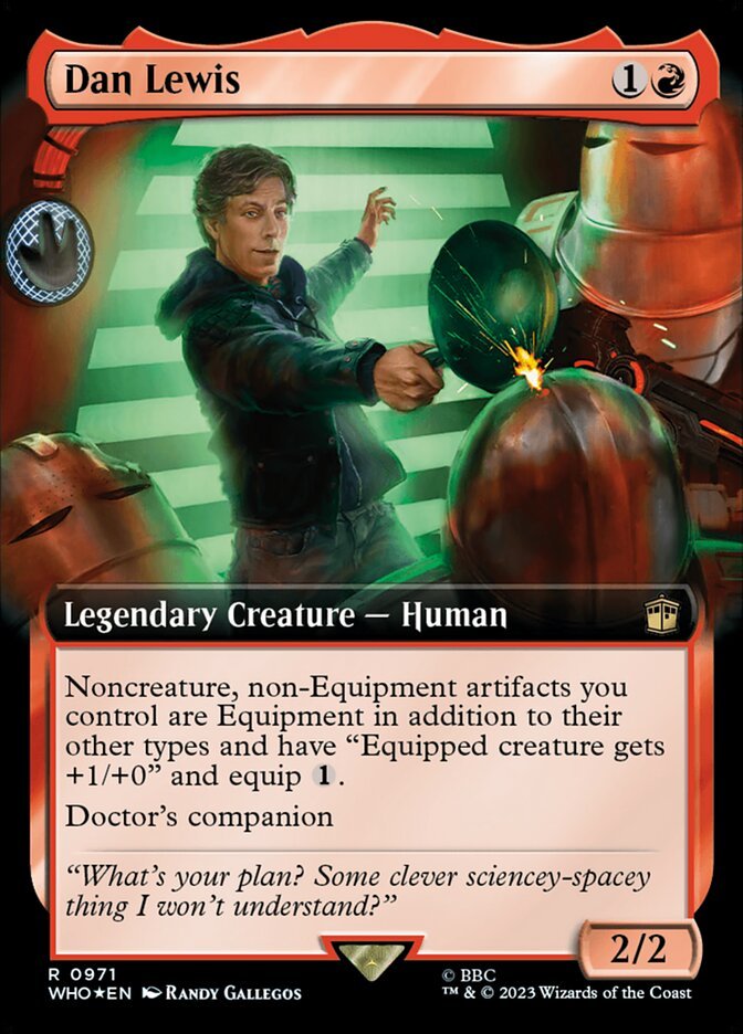 Dan Lewis (Extended Art Surge Foil)