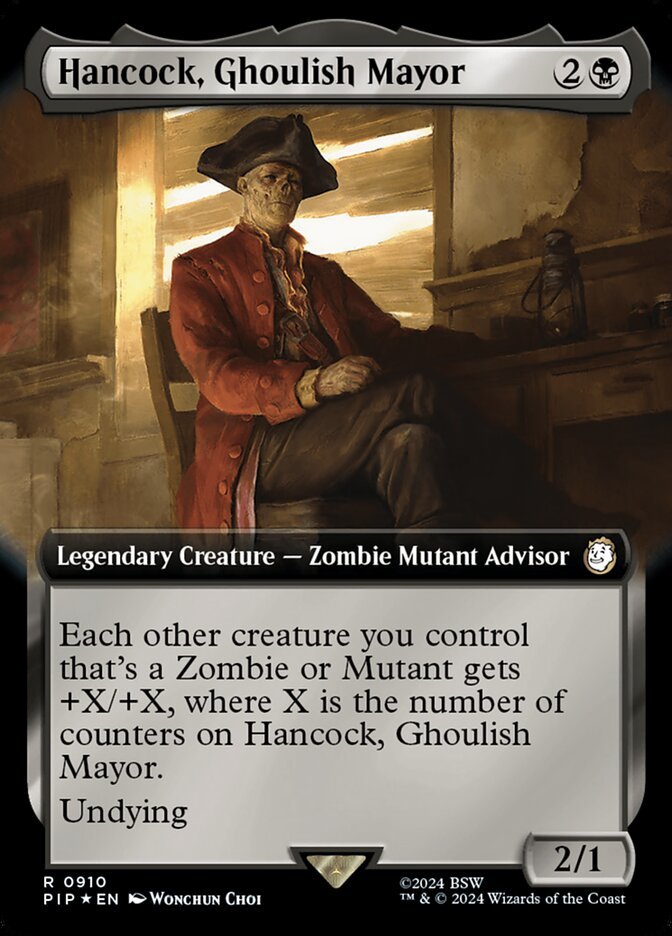 Hancock, Ghoulish Mayor (Extended Art Surge Foil)
