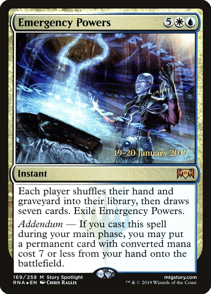 Emergency Powers (PR Foil)