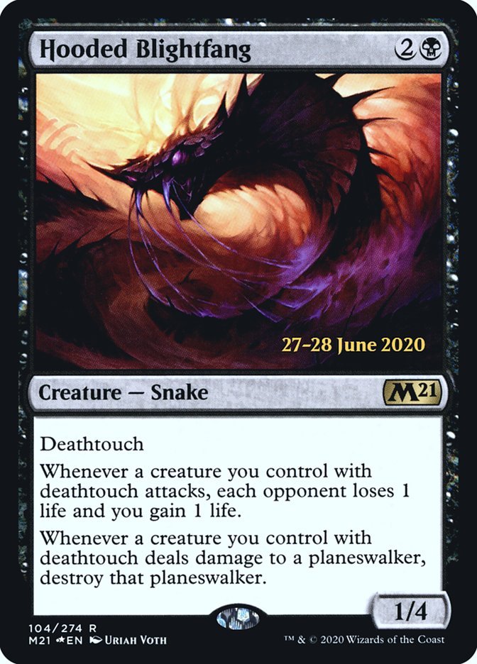 Hooded Blightfang (PR Foil)