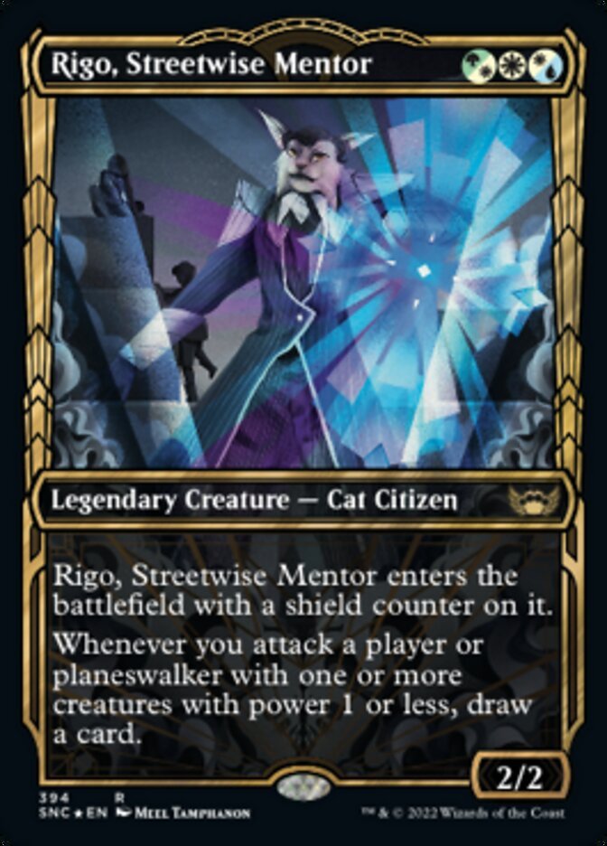 Rigo, Streetwise Mentor (Gilded Foil)