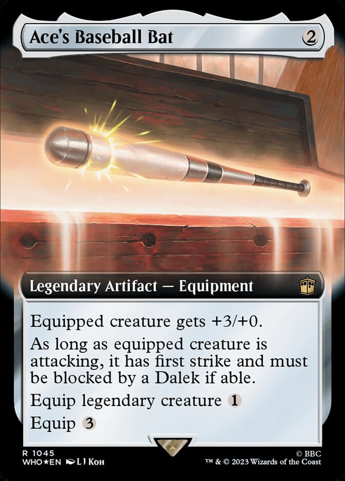 Ace's Baseball Bat (Extended Art Surge Foil)