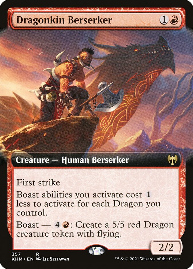 Dragonkin Berserker (Extended Art)