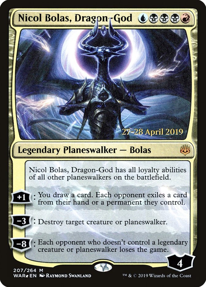 Nicol Bolas, Dragon-God (PR Foil)
