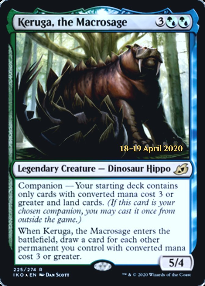 Keruga, the Macrosage (PR Foil)
