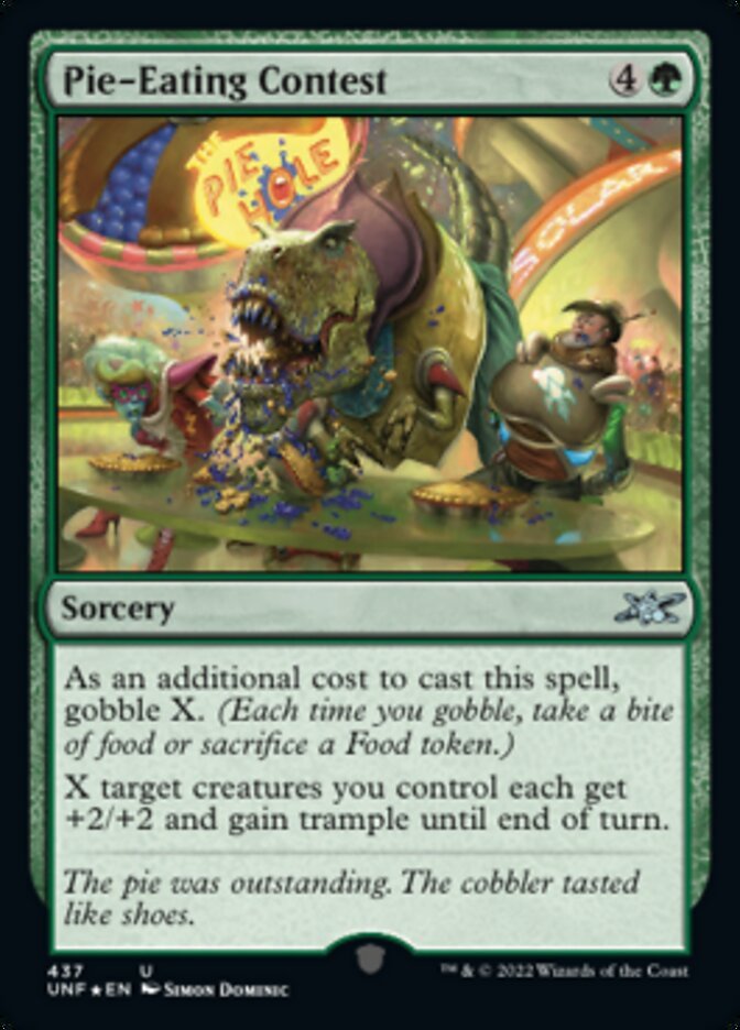 Pie-Eating Contest (Galaxy Foil)