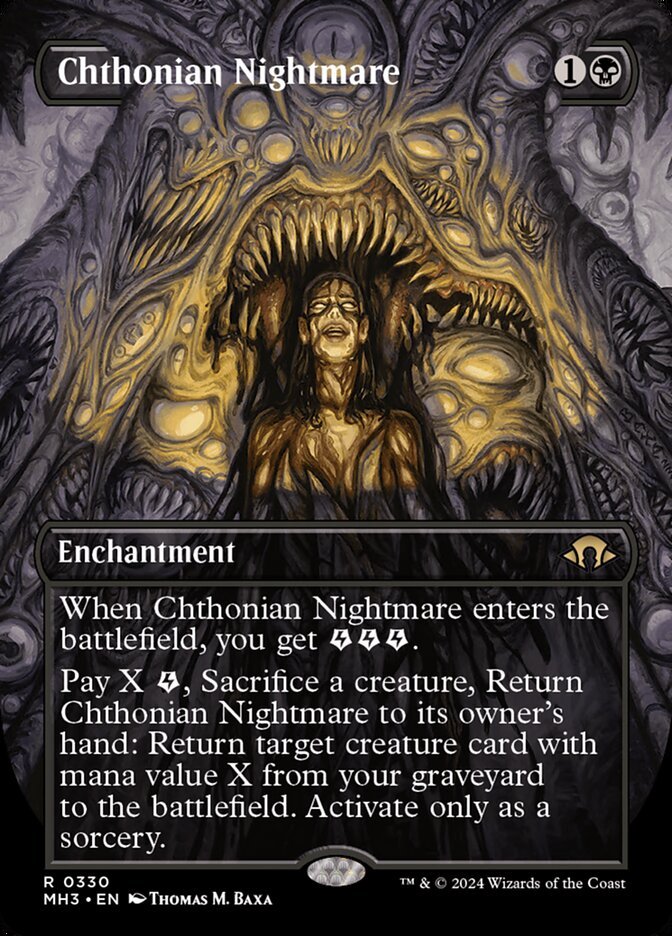 Chthonian Nightmare (Borderless)
