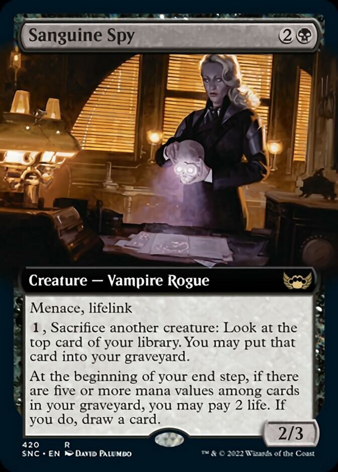 Sanguine Spy (Extended Art)