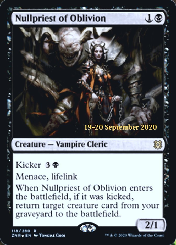 Nullpriest of Oblivion (PR Foil)