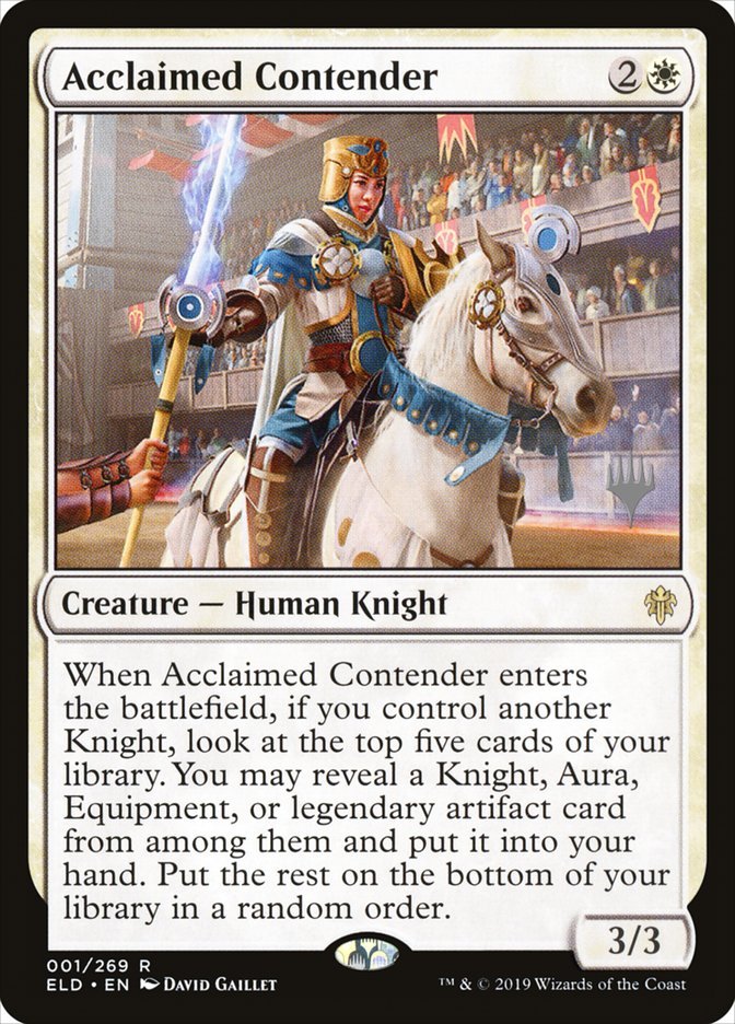 Acclaimed Contender (Promo Pack)