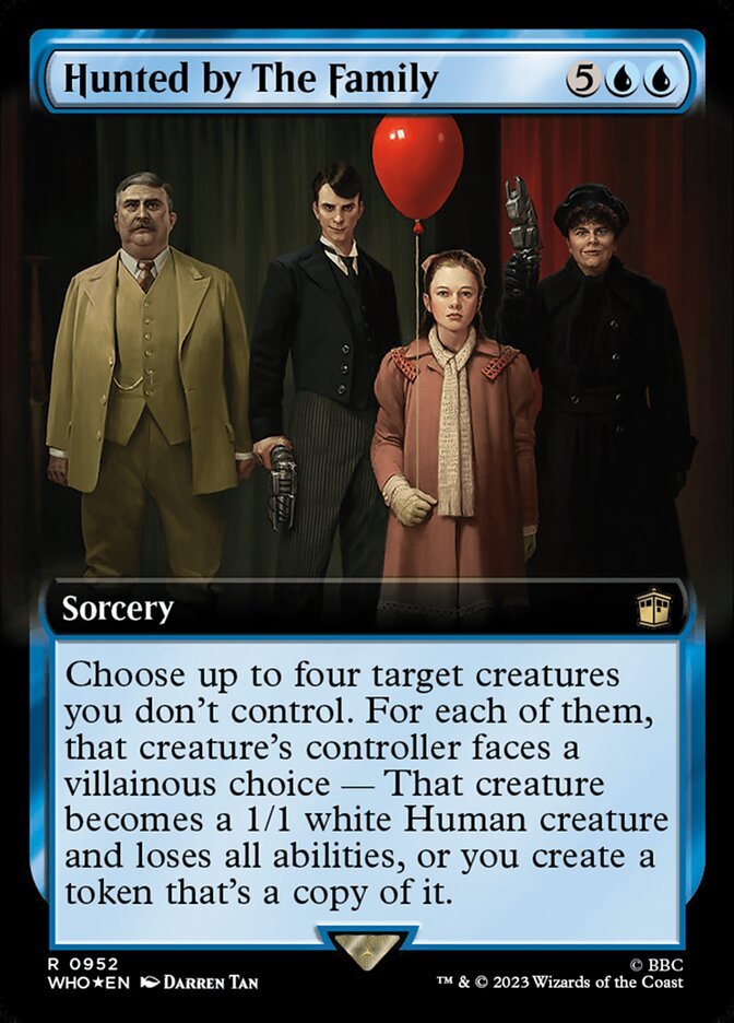 Hunted by The Family (Extended Art Surge Foil)