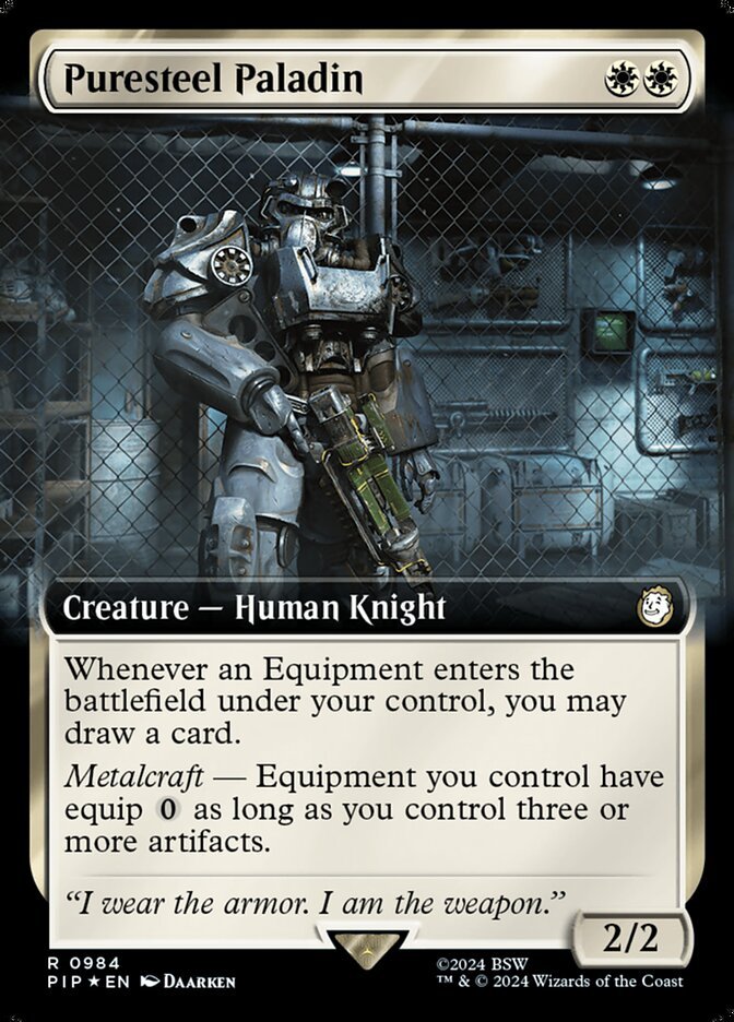 Puresteel Paladin (Extended Art Surge Foil)