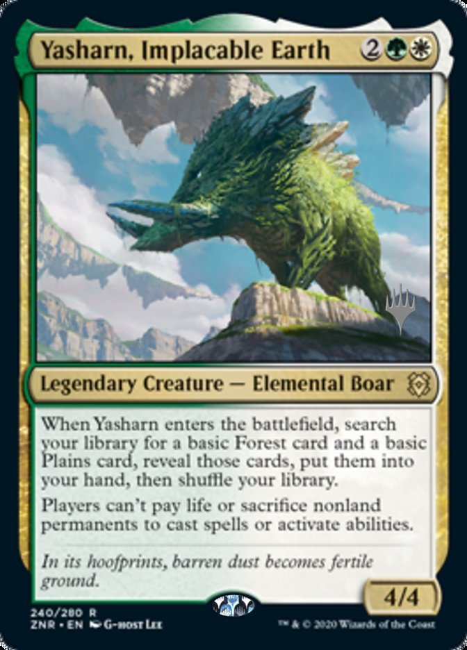 Yasharn, Implacable Earth (Promo Pack)