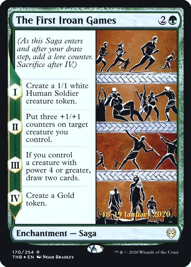 The First Iroan Games (PR Foil)