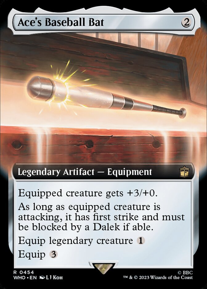 Ace's Baseball Bat (Extended Art)