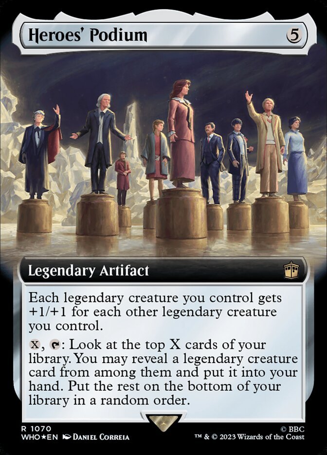 Heroes' Podium (Extended Art Surge Foil)