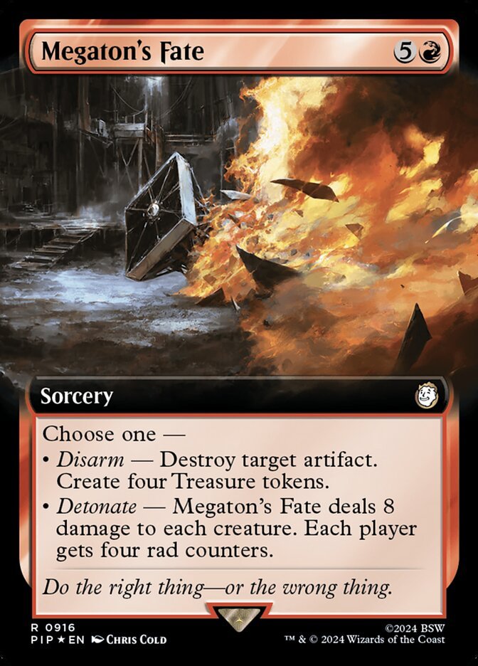 Megaton's Fate (Extended Art Surge Foil)