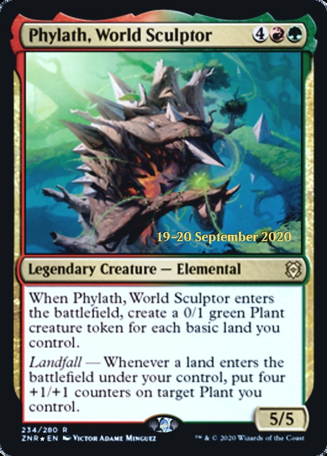 Phylath, World Sculptor (PR Foil)