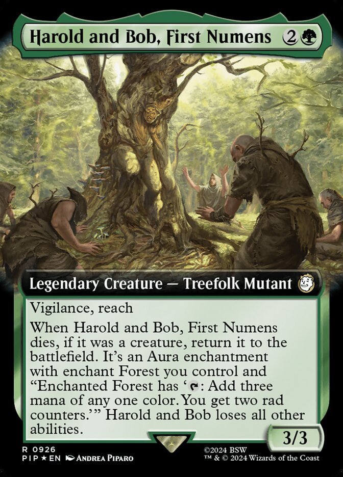 Harold and Bob, First Numens (Extended Art Surge Foil)