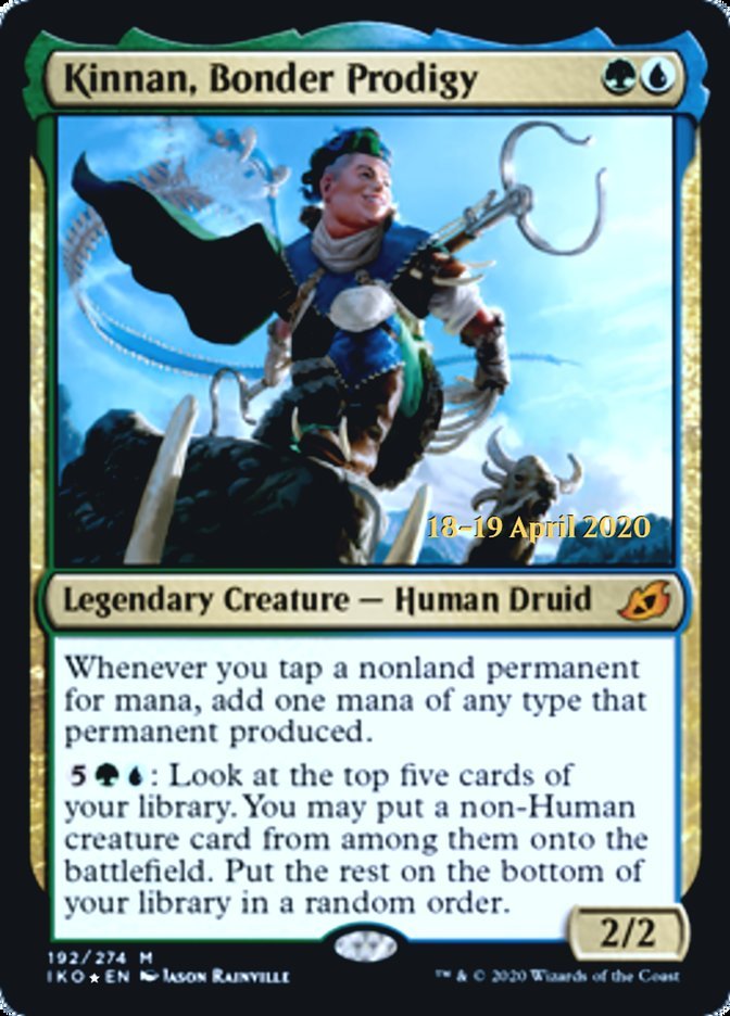 Kinnan, Bonder Prodigy (PR Foil)